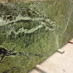 Rainforest green marble